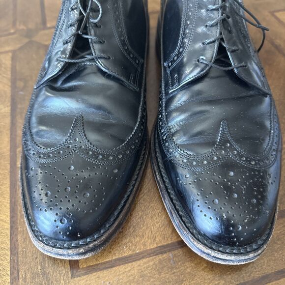 Florsheim Imperial Black Leather Men\'s 9 D Oxford Dress Shoes 92654 Nice! main image 16